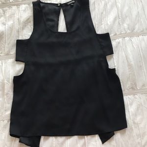 Cut our black going out top!